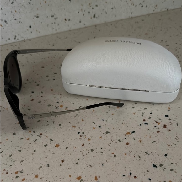 Michael Kors Black Sunglasses with White Case - Picture 7 of 7